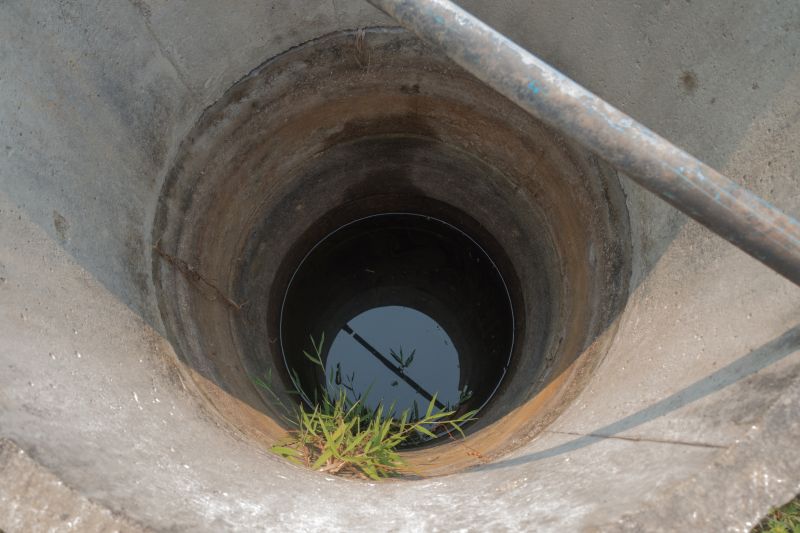 Yard Dry Well Installation