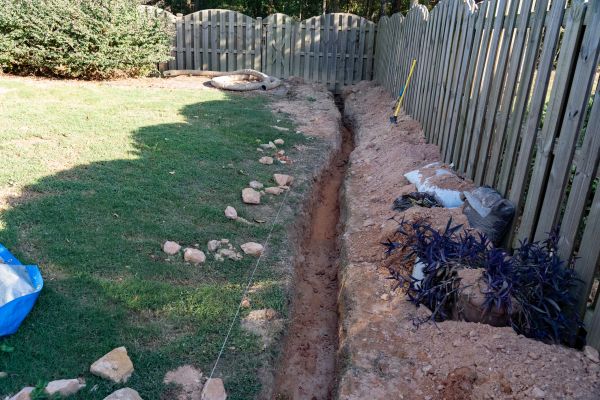 Trench Drain Installation in Blue Springs
