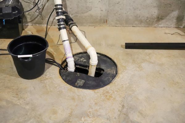 Basement Drainage Installation in Blue Springs