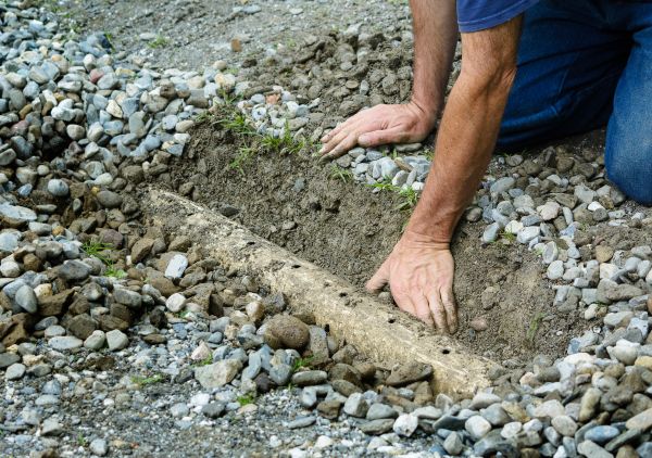 French Ditch Installation in Blue Springs