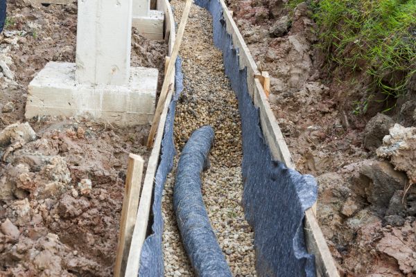 French Drain Installation in Blue Springs